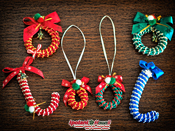 2013 Candy Cane & Wreath�L�b�g